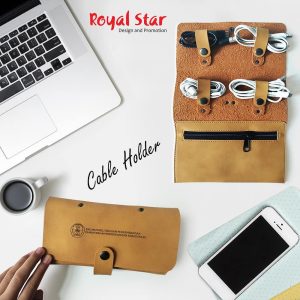 CABLE HOLDER LEATHER