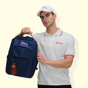 SCG BACKPACK CORPORATE BRANDING