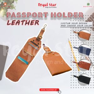 PASSPORT HOLDER LEATHER CUSTOM
