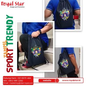 Tas Serut Hitam PT Lautan Luas Tbk: Pilihan Sporty dan Trendy
